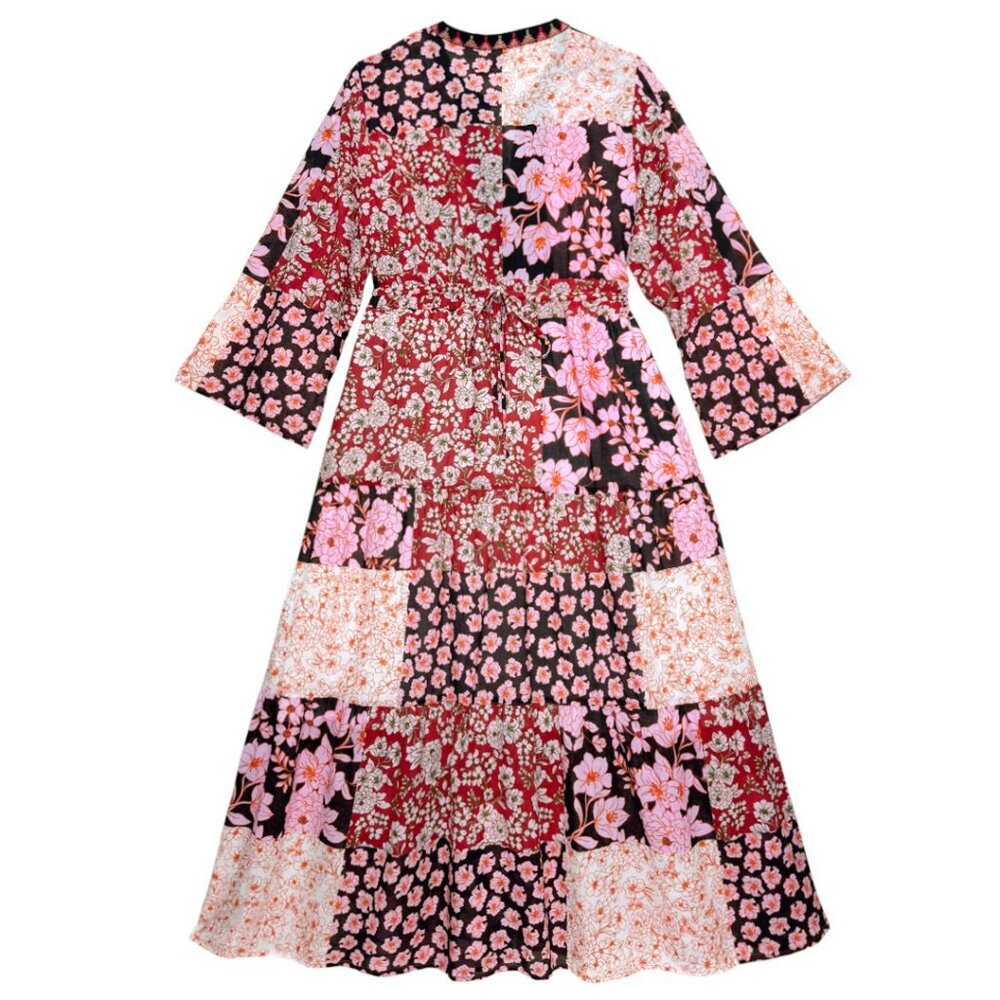 NWT JOHNNY WAS WORKSHOP BOHO PATCHWORK ARTISAN MI… - image 3